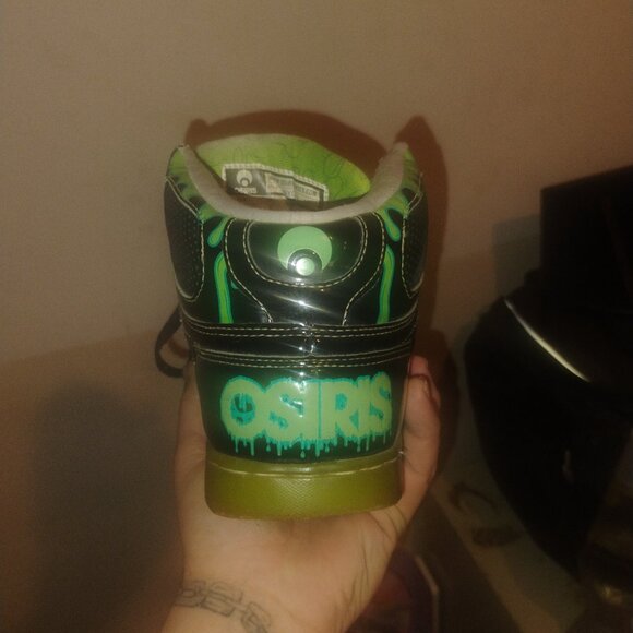 Osiris 83 green slime shoes vintage - Picture 2 of 4